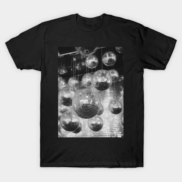 Mirrorballs Dancing Bachelorette Party T-Shirt by SilverLake